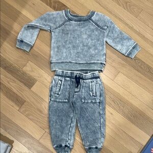 Splendid Gray Joggers Elastic Ankle Casual